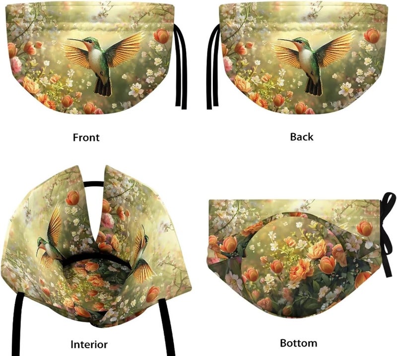 Fonplted Cute Hummingbird Tea Cozy Kettle Cover | Dome Shaped Large Teapot Cozy | Handmade & Strong Fabric Materials | Great Gift for Tea Lover - Image 5